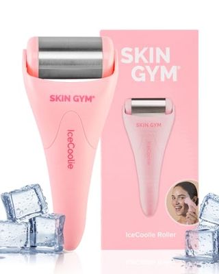 Skin Gym Icecool Ice Roller for Face - Anti Aging Ice Face Roller & Eye Roller for Eye Puffiness Relief, Travel Size Face Roller Skin Care & Face Ice Roller, Light Facial Ice Roller & Face Depuffer
