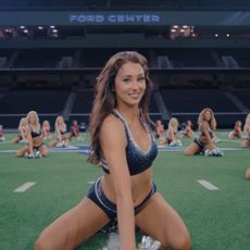 A still from Netflix docuseries 'America's Sweethearts: Dallas Cowboy Cheerleaders'